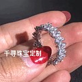 小仙女最爱的马眼钻排戒，Bling~bling💫