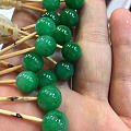 辣色珠珠，棒棒糖 辣绿色的应该是什么口味的呢