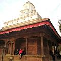 第一天尼泊尔加德满都第二站杜巴广场的火女神庙