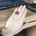 sliver ruby ring