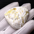 小精品白蜡凤凰雕件
王海笑作品，镶嵌小巧精致，完美🈚️瑕疵
9.62克