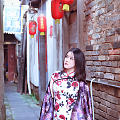 在屯溪老街和宏村穿了两天旗袍～（照片都是修过哒！😝）