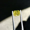 1.22ct/FIY+++浓彩黄黄钻，颜色绝对属于艳彩黄级别