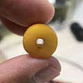 老蜜蜡的孔道表现