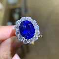 11.88克拉 无烧蓝宝石Royal blue 缅甸产地，收藏臻品！