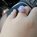 紫猪猪，玫瑰金钻石镶嵌，这个款我做了两个了，也算真爱了，珠子戒指款式很重要
