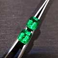 ##中颐天然哥伦比亚祖母绿 一对##2.29ct GRS证书