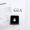 水滴 4.08 GSI2 2VG GIA M肉眼干净、胖胖的很阔爱