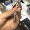 在淘宝一商家布契拉提工艺定制的耳环看着图片我想哭😢