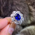 蓝宝石戒指款式