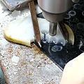 制作老形珠的过程……
