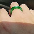 新宠小绿指环😁