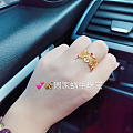 黄金圆舞曲戒指💍