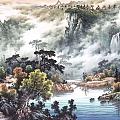 很喜欢王大为的画，意境都非常不错。