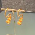 甘肃省博物馆看到的葫芦耳环，好看，想做一个
