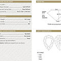 新货！配对高色梨形克拉钻
尺寸，比例几乎一模一样！
1.01 D  /E  ...