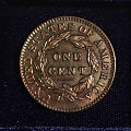 新入一枚1831年美国一分大铜币。