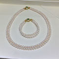 新收的一套，akoya珍珠，价格不过千，值吗，很喜欢😘