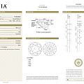 1.8克拉VS2净度3EX切工 无荧光
