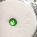 2mm厚度的翡翠绿蛋镶嵌戒指好看不？
