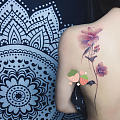 最是人间留不住——木槿花纹身
