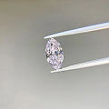 Light Pink SI2 1.00ct GIA 
马眼形粉钻，造型少有 ...