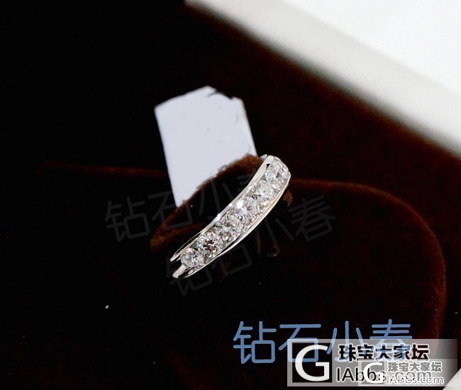 新款钻石排钻,可做对戒!款式(三)_钻石小春
