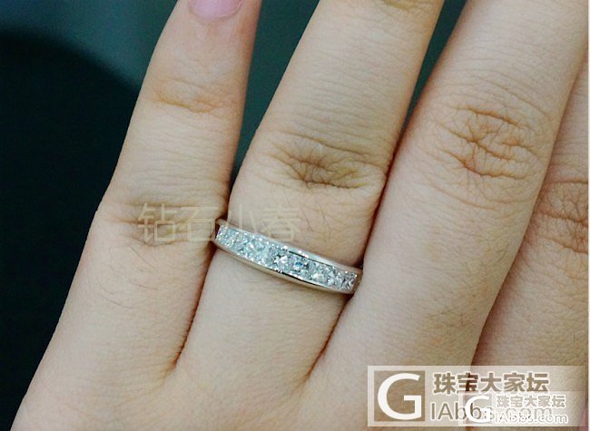 新款钻石排钻,可做对戒!款式(五)_钻石小春