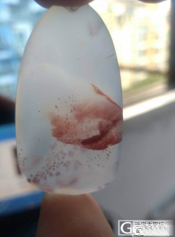刚刚抛光好的几个小南红_挂件南红