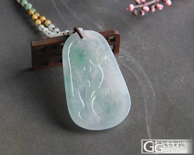 【史书翡翠】细腻大件,巧夺天工,翡翠牌型吊坠(*^_^*)_翡翠