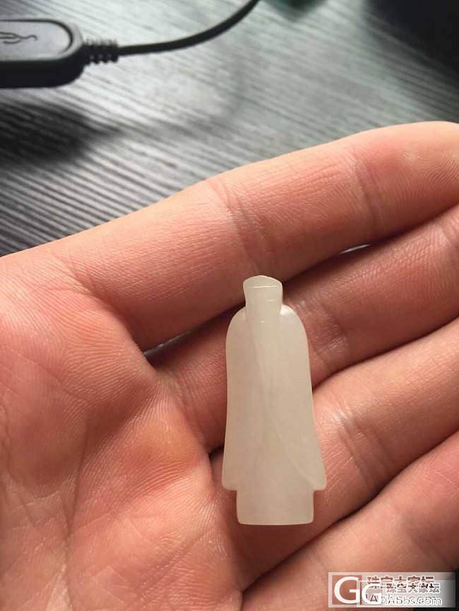 和田玉籽料翁仲_传统玉石