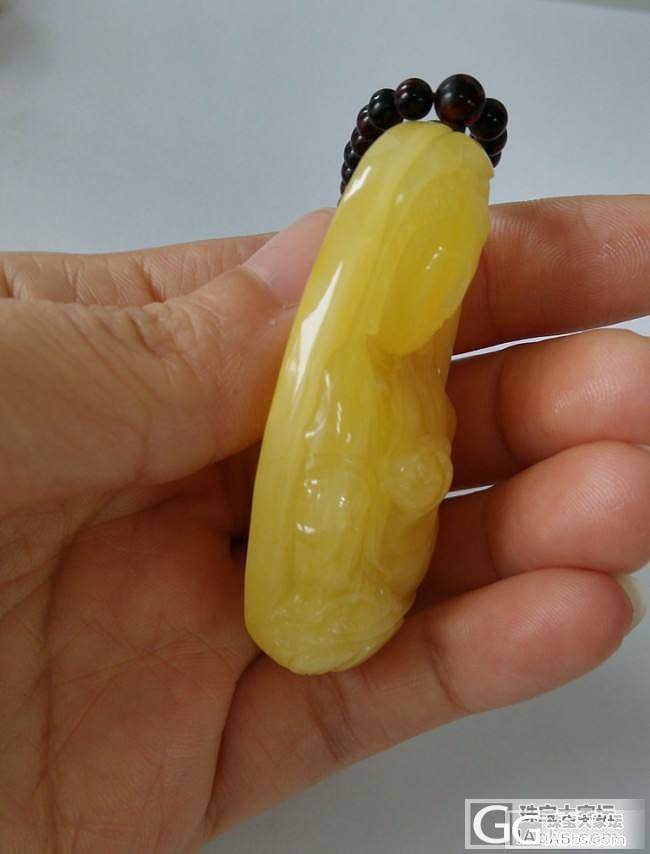 低价转蜜蜡牡丹花 克价95 还有胖扣子 大桶珠_有机宝石