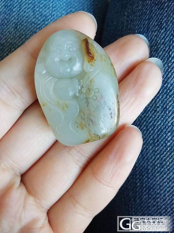大猫窝白菜的虎皮小佛和亏出的龙牌_传统玉石