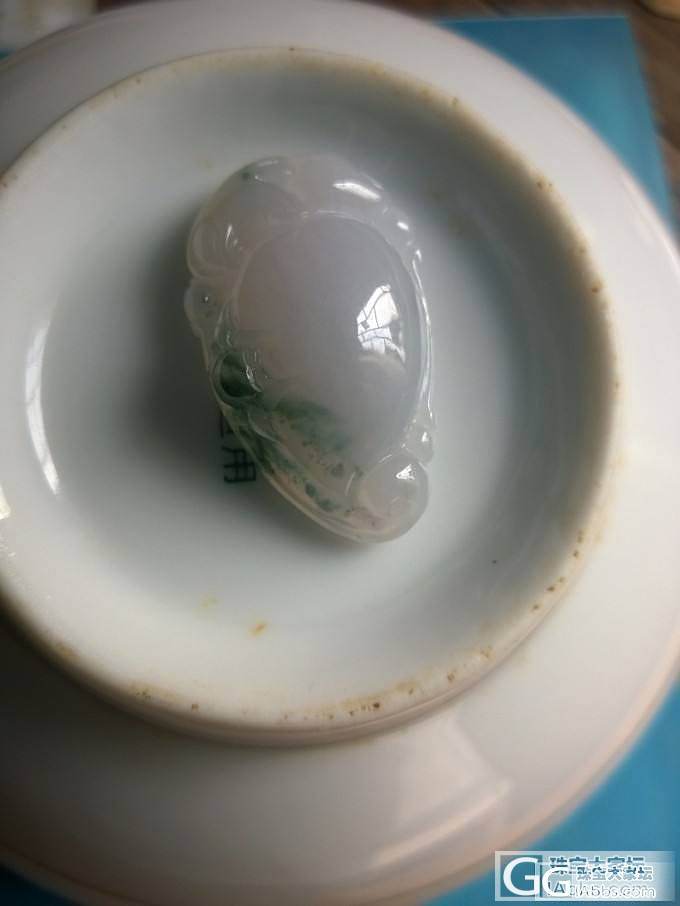 淡紫飘花桃子_翡翠