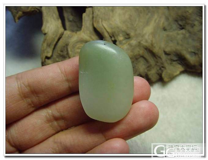 五一特价---籽料带翠荷花挂件_传统玉石