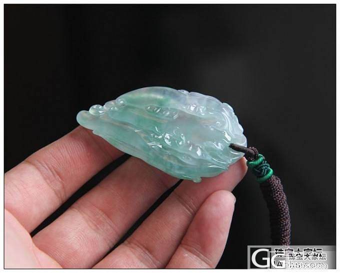 【史书翡翠】清新苹果绿 佛手吊坠 求围观,求关注_翡翠