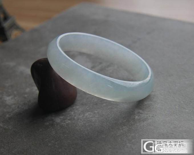 【史书翡翠】低调的优雅 通透水灵的镯子 冰清玉洁_翡翠