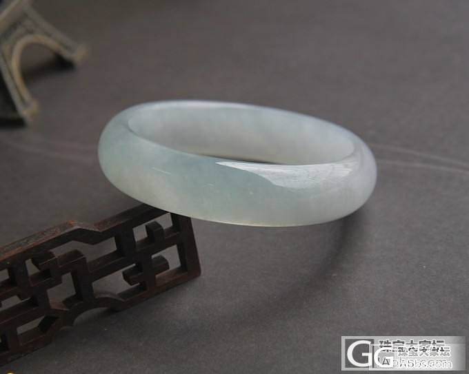 【史书翡翠】低调的优雅 通透水灵的镯子 冰清玉洁_翡翠