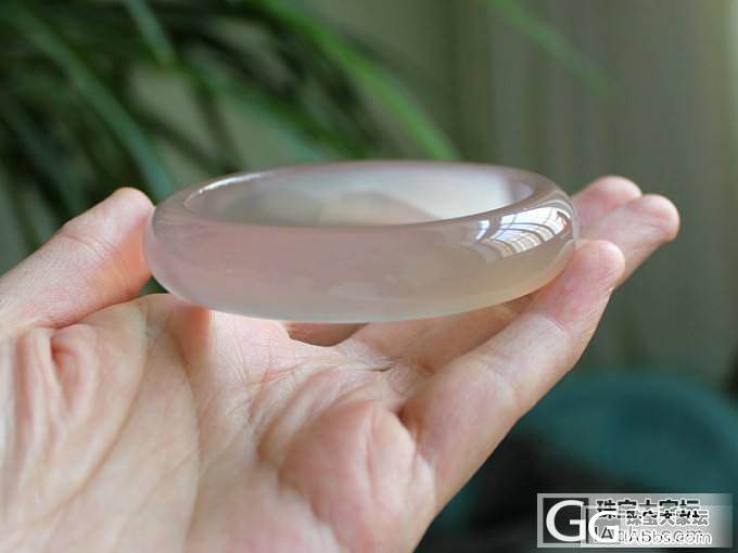 【挽玉阁】浅褐色玉髓手镯7499号 220包顺_挽玉阁