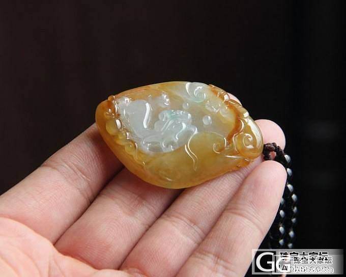 【史书翡翠】精品龙牌 油润黄翡 时尚范十足~_翡翠