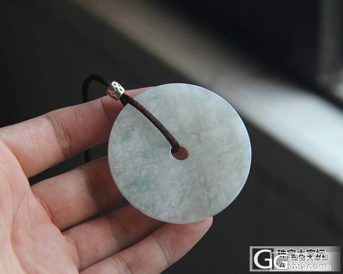 【史书翡翠】大气正装 完美平安扣吊坠_翡翠