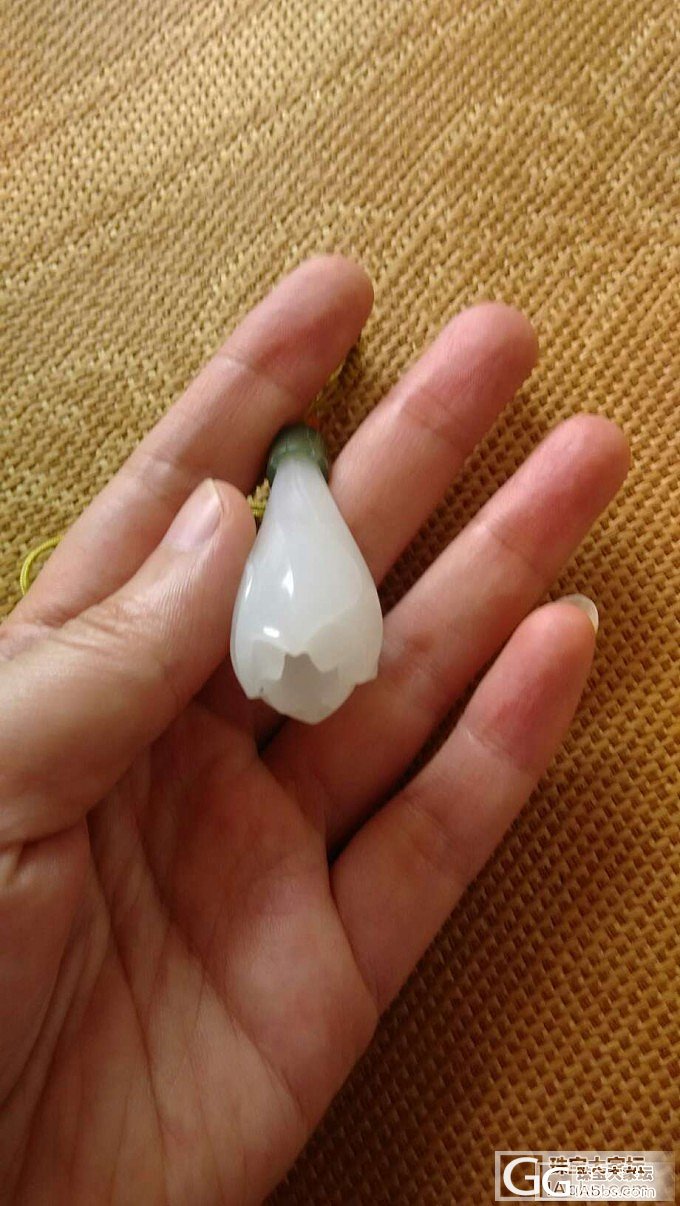 步步惊心中的造型。兰花吊坠 转了_传统玉石