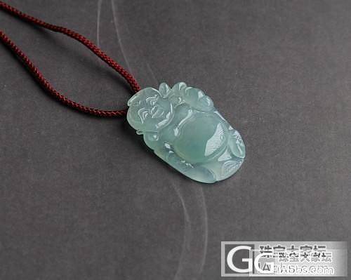 【史书翡翠】憨态可掬的佛公吊坠,求围观,求关注_翡翠