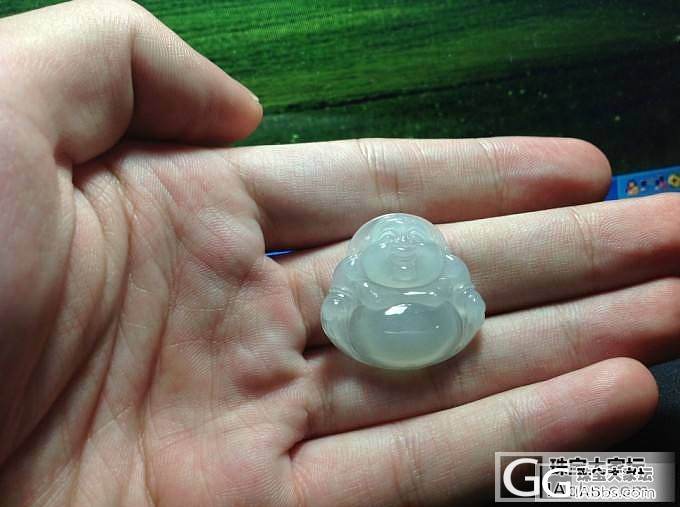 冰种起莹坐佛 揭阳工水润观音 带证书_翡翠