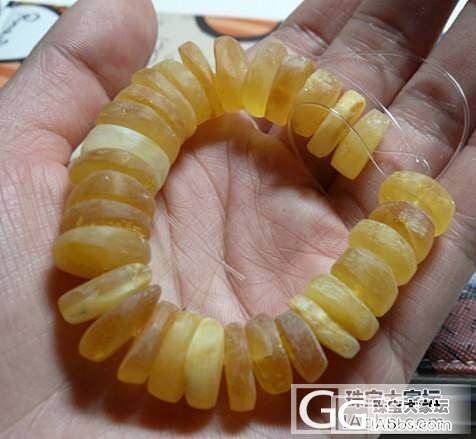 12.6今天开始我的漫漫手链旅程。_琥珀