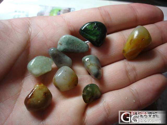 和田玉籽料通货 85g 40颗 300元包邮_传统玉石