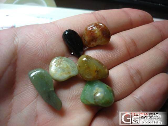 和田玉籽料通货 85g 40颗 300元包邮_传统玉石
