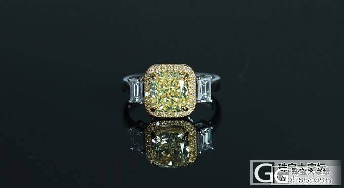 2.58ct 黄钻 经典款 戒指_宝石