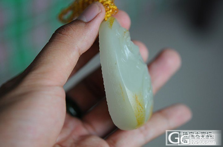 和田玉籽料把件之龙马精神_传统玉石