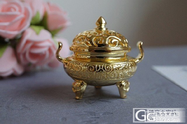 金麒麟 香炉 纯银炉-高端香道套装-精致的艺术品-工厂尾单 镀金款_银